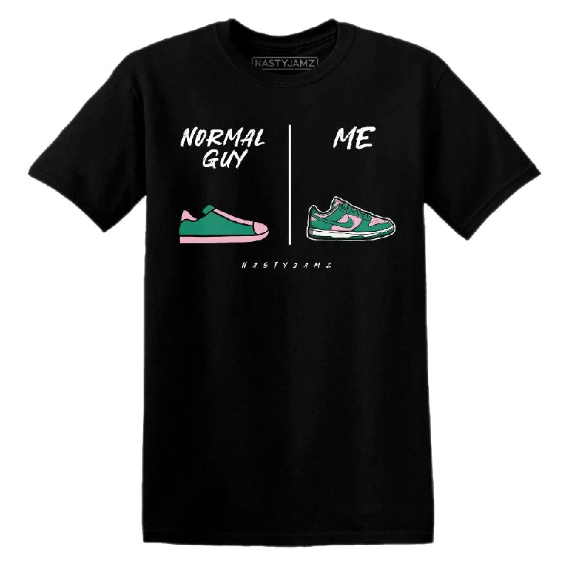 Dunk Soft Pink Malachite NastyJamz T-Shirt Match Normal Guy Shoe