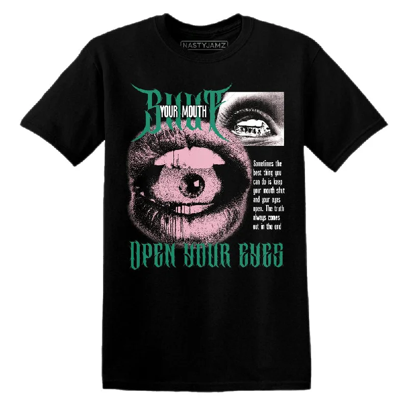 Dunk Soft Pink Malachite NastyJamz T-Shirt Match Shut Your Mouth