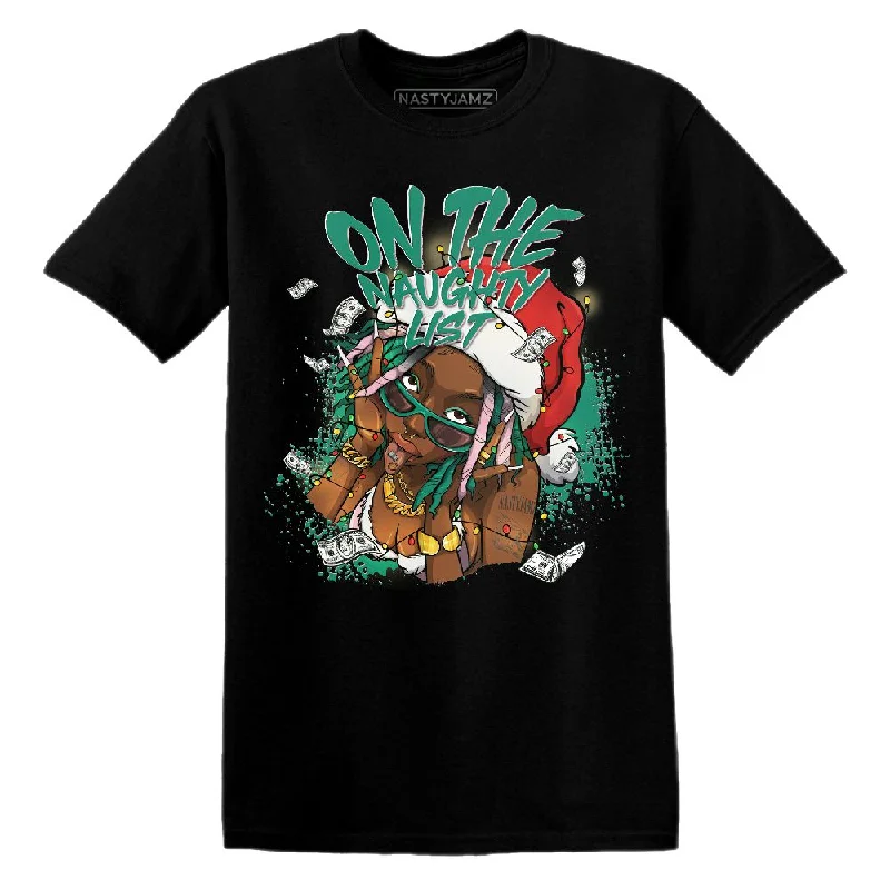 Dunk Soft Pink Malachite NastyJamz T-Shirt Match Xmas Naughty List