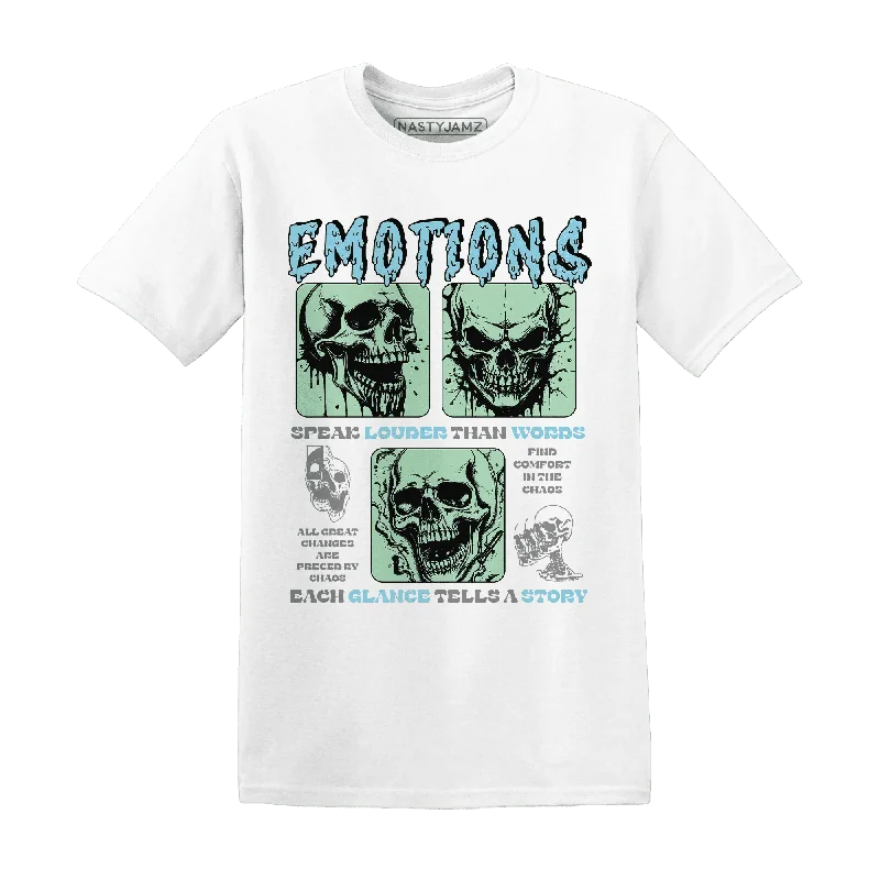 Dunk Verdy Visty Blue Gaze Light Arctic T-Shirt Match Emotions Skull