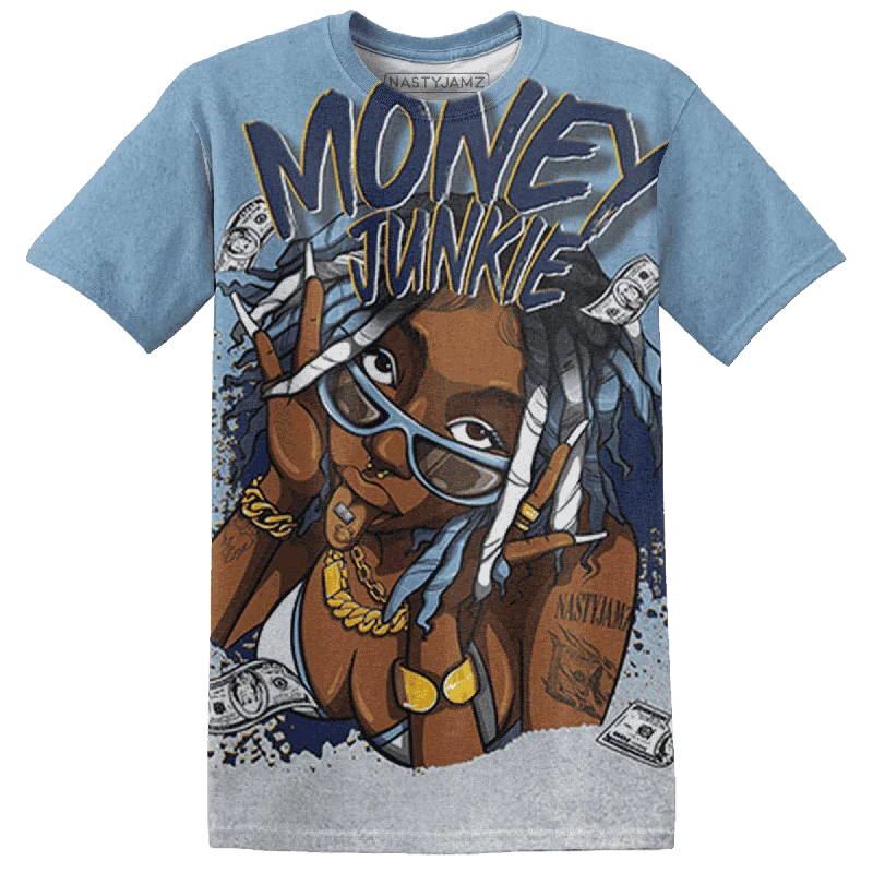 NastyJamz First In Flight 1s T-Shirt Match Money Junkie All-Over Print