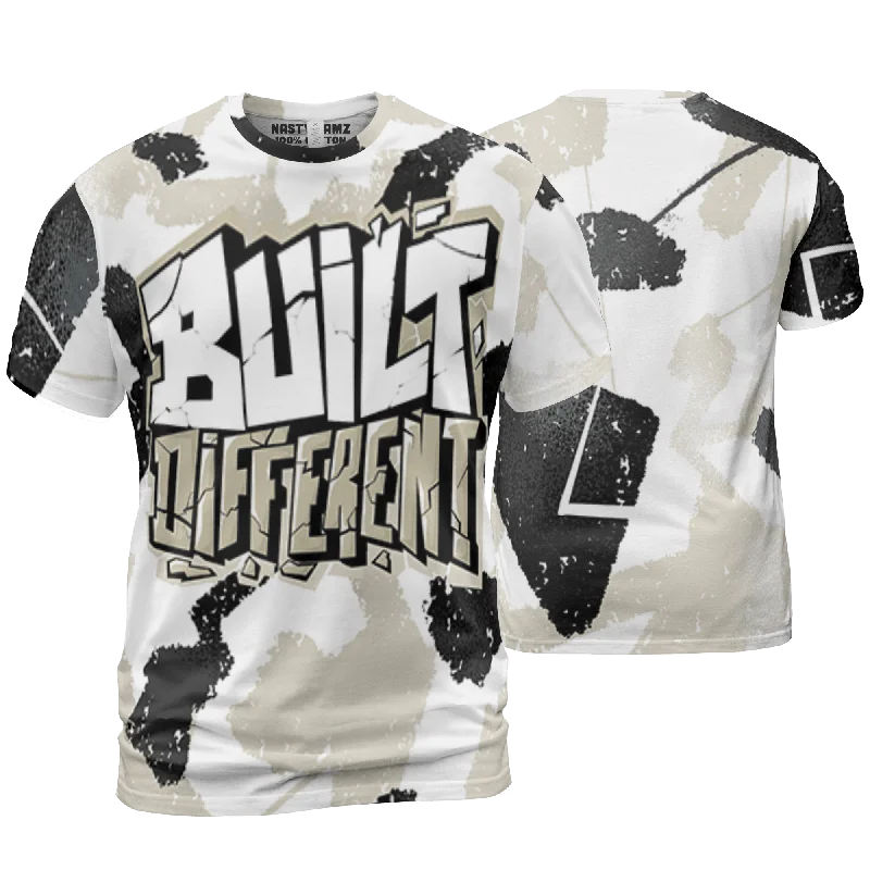 NastyJamz Gratitude 11s T Shirt Match Built Different Broken All-Over Print