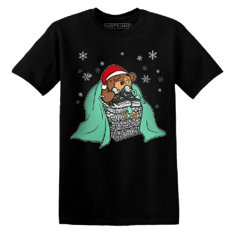 Green Glow 3s NastyJamz T-Shirt Match BER Christmas