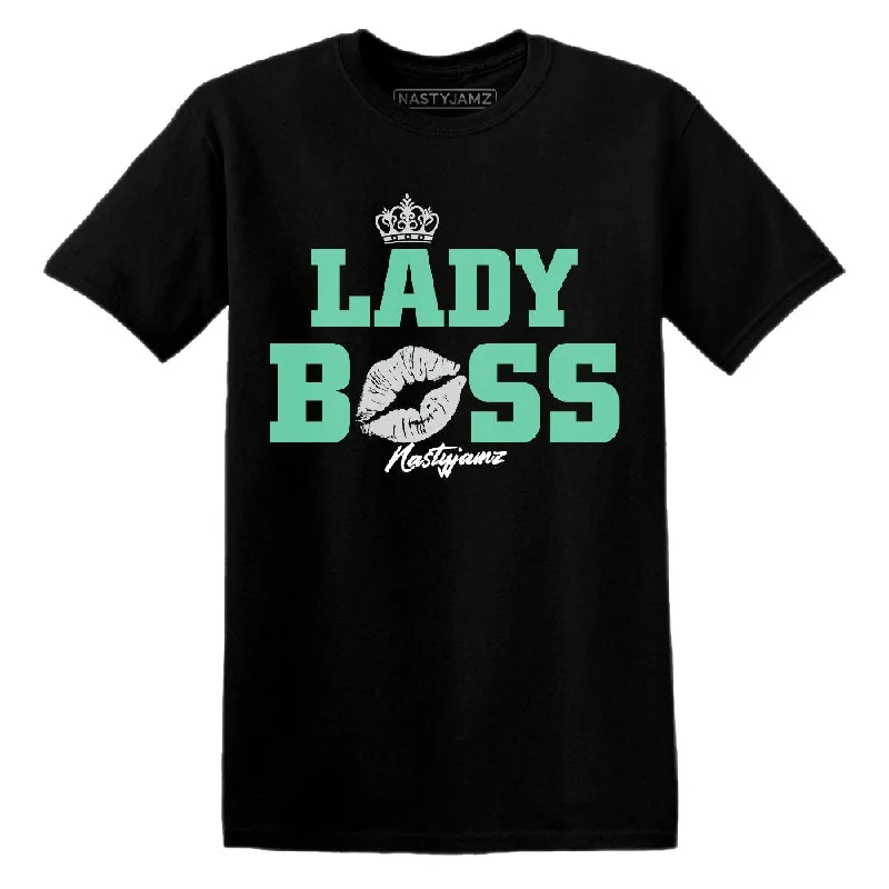 Green Glow 3s NastyJamz T-Shirt Match Lady Boss