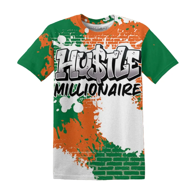 NastyJamz MAM Hurricanes 5s T-Shirt Match Hustle Millionaire All-Over Print