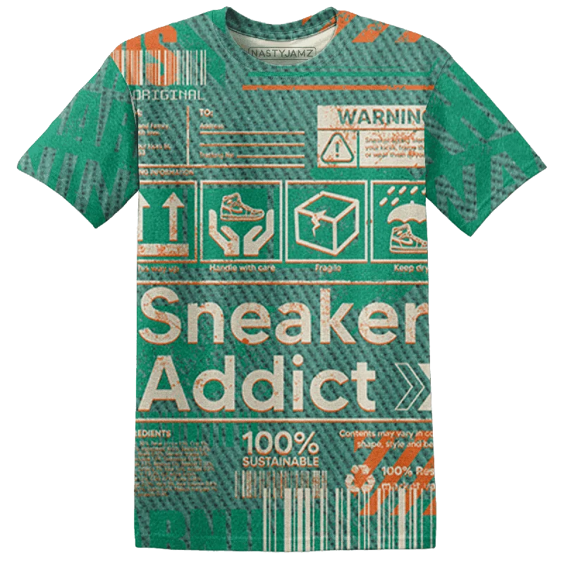 NastyJamz Nina CN Abney 3s T-Shirt Match Sneaker Addict Warning All-Over Print