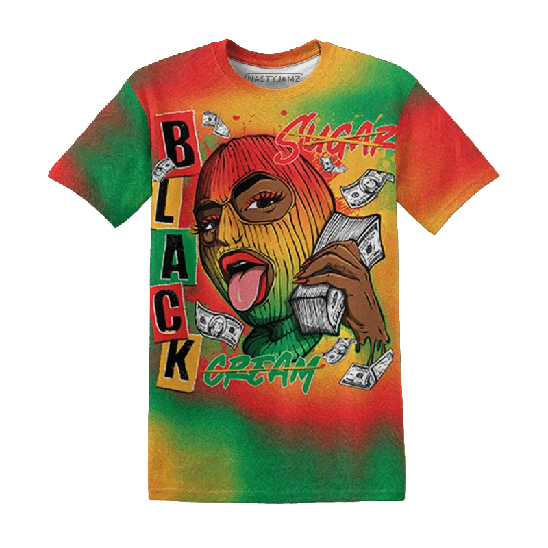 NastyJamz No Sugar No Cream Juneteenth T-Shirt All-Over Print