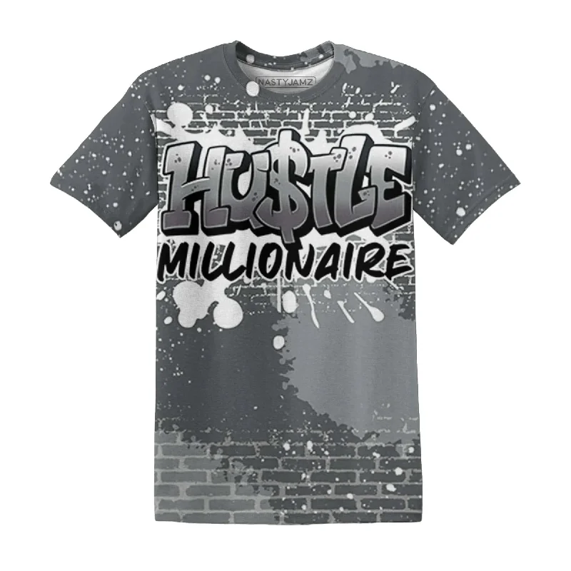 NastyJamz Paris Cement Olympics 4s T-Shirt Match Hustle Millionaire All-Over Print