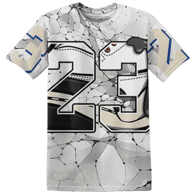 NastyJamz Quaiii 54 3s T-Shirt Match 23 Sneaker All-Over Print