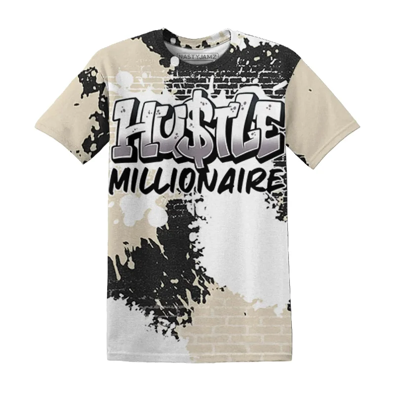 NastyJamz Quaiii 54 3s T-Shirt Match Hustle Millionaire All-Over Print