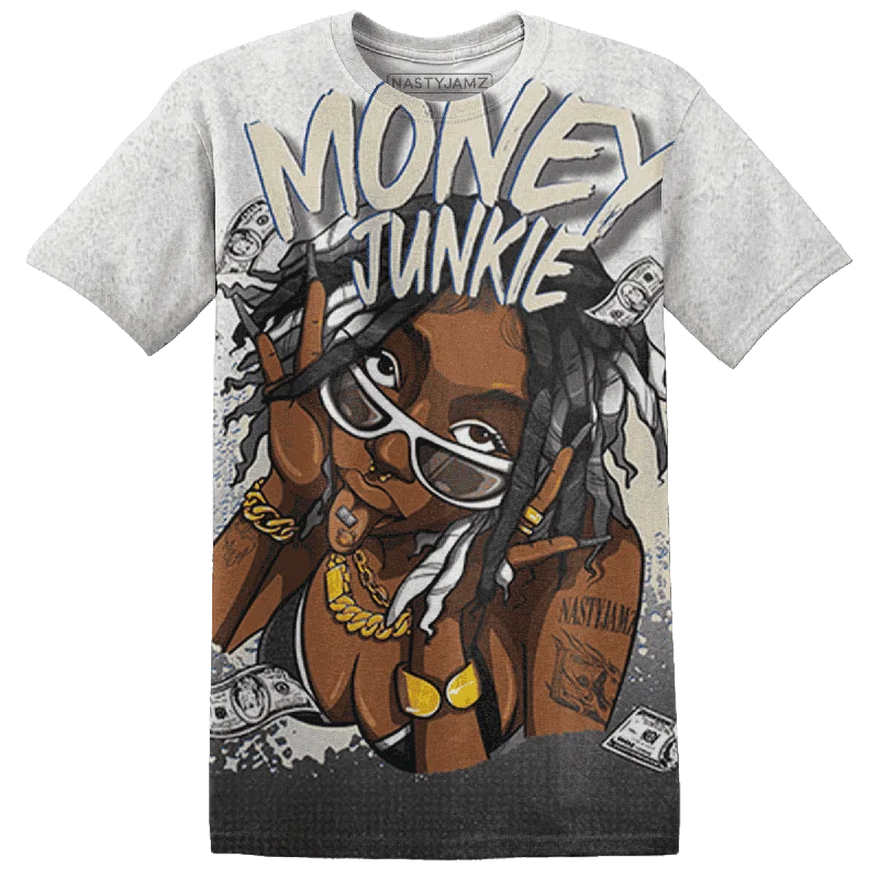 NastyJamz Quaiii 54 3s T-Shirt Match Money Junkie All-Over Print