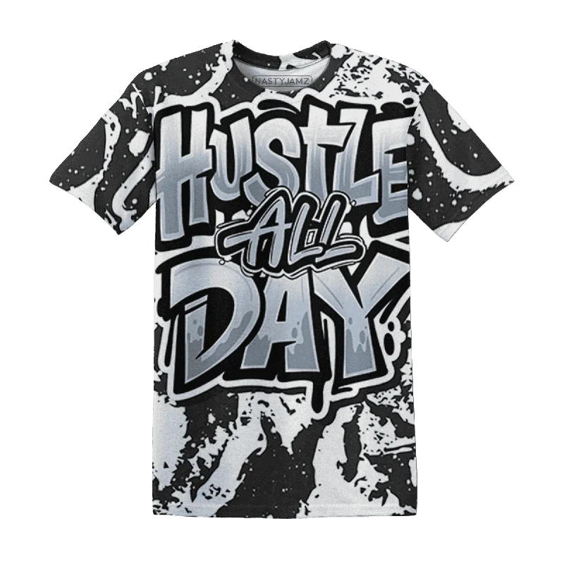 NastyJamz Reverse Oreo 6s T-Shirt Match Hustle All Day All-Over Print