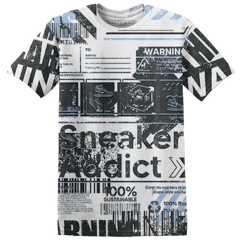 NastyJamz Reverse Oreo 6s T-Shirt Match Sneaker Addict Warning All-Over Print