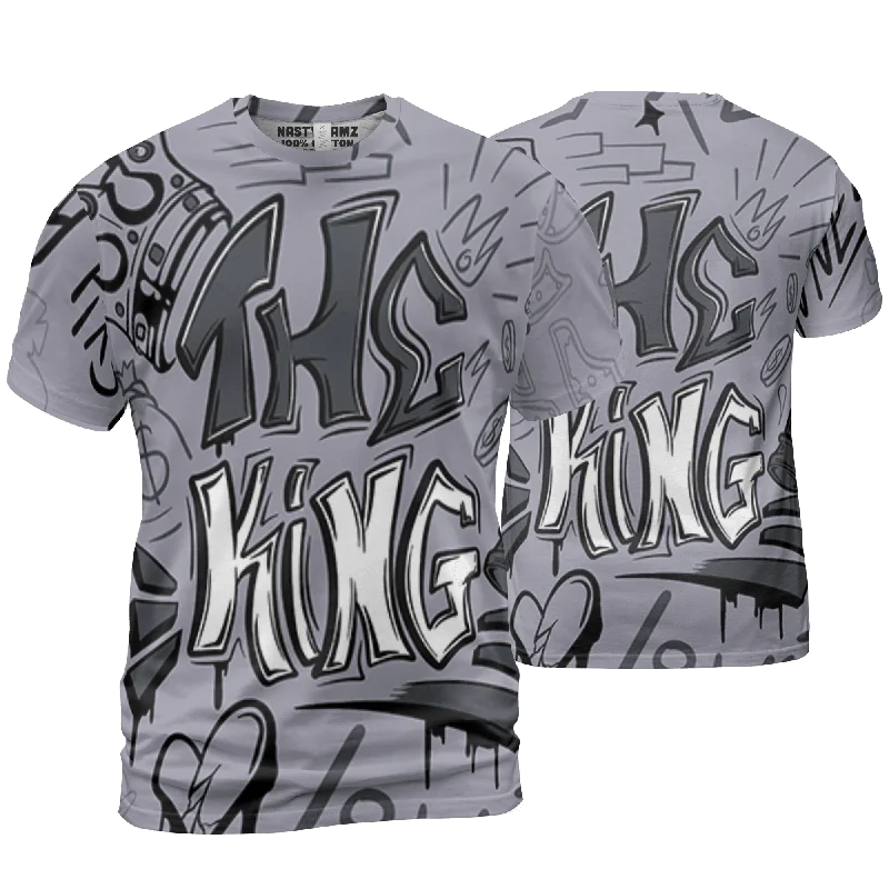 NastyJamz Stealth 14s T-Shirt Match The King Graffiti All-Over Print