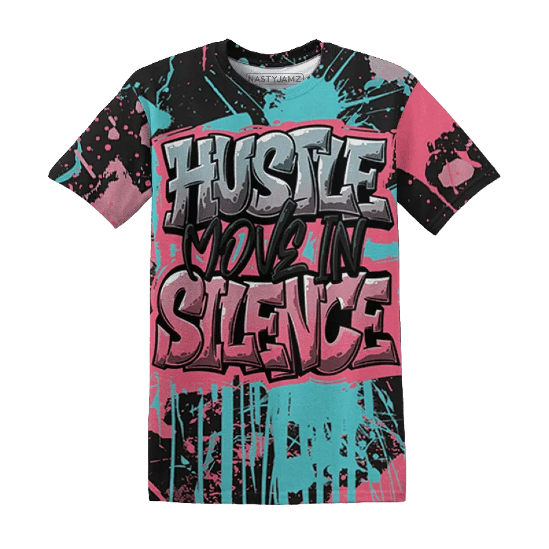 NastyJamz VaporMax Plus South Beach T-Shirt Match Hustle Move In Silence All-Over Print