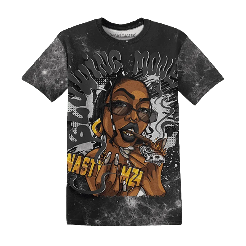 NastyJamz White Thunder 4s T-Shirt Match Blowing Money Fast Girl All-Over Print